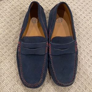 G Brown Tobago Suede Driving Shoes size 10